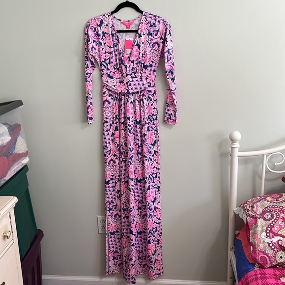 Lilly Pulitzer Dresses & Skirts - Lilly Pulitzer long sleeve maxi dress